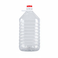 PET Plastic Barrel with Handle High Clarity Transparent Oil Container