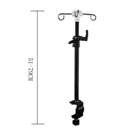 Bedside Infusion Stand Bedroom Hospital Bed Telescopic Feeding Liquid Support Home Drip Infusion Elderly Care Support Wholesale