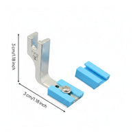 Gathering Presser Foot Non-Stick Coating Ruffle Sewing Foot Full-Metal Shank