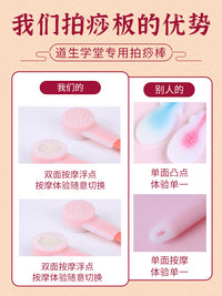 Silicone Meridian Patting Hammer with Honeycomb Design