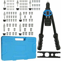Manual Rivet Gun Kit 110pcs with Alloy Steel Body