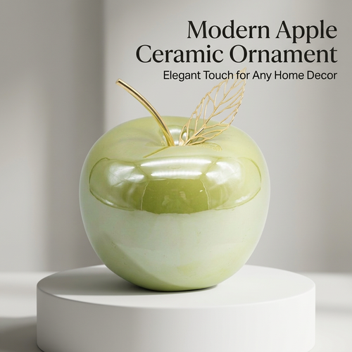 Ceramic Fruit Home Decoration, Fruit Sculpture Gifts, Ornament Fruit Sculpture, Geometric Ceramic Fr - Image 2