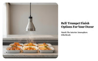 Overhead Retractable Hanging Heat Lamp