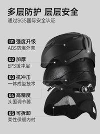 专业滑雪头盔女男雪盔护目镜眼镜一体套装儿童滑雪帽单板护具装备