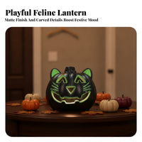 Freestanding Halloween Pumpkin Lantern