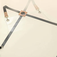 Waterproof Work Apron Easy to Clean Clear PVC Apron Stain Resistant for Baristas