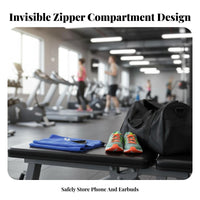 Fitness Towel with Hood Absorbent Gym Towel with Fastener Pocket Machine Launderable Hanging Loop for Athletes, Weightlifting