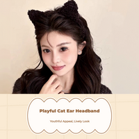 Cat Ear Headband Adorable One Size Fits Most Gym Makeup
