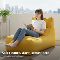 Bean Bag Lounger Comfortable transformable Floor pad Space-Saving stylish Design for Young Adults, Students, Lounging, Playroom