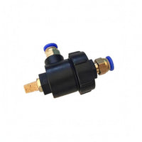 Quick Exhaust Valve Porous Filter Component Pneumatic Exhaust Valve Black Body