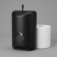 Toilet Paper Holder, Waterproof, Roll Compatible, For Bathroom, Plastic