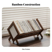 Desktop Bookshelf Space-Saving Design table Book Rack Multipurpose table Book Holder for Students, Office, Study Room