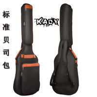Kady Electric Bass Guitar Bag with Thick Padding, Oxford Fabric, Backpack Style
