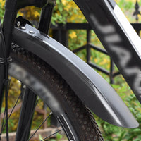 2 Pieces Mountain Bike Mudguards Rainproof Cycle Mudguard Set Waterproof Bike Mudguard Set for Rainy Weather, Trail Riding