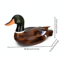 Mallard Duck Figurine Outdoor Mallard Duck Statue Decorative for Bird Lovers, Garden