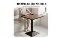 Comfortable Seating Cafe Wall Booth Easy to Clean Restaurant Table and Chair Set Modern Design Upholstered Booth Sofa Space-Saving for Bar Owners, Diner, Lounge