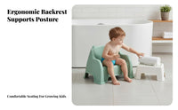 Small Plastic Chair with Backrest long-lasting young child Seat no-tools-required Assembly