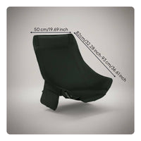 Long-Lasting Moon Chair Replacement Material Wear-Resistant Folding Chair Seat Replacement Heavy Duty Furniture Accessory Easy to Install for Picnic, Beach, Fishing