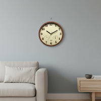Wall Timepiece with Thermometer and Hygrometer Quartz Movement for Kitchen