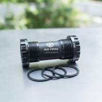 Threaded Bottom Bracket Machined Bottom Bracket with Spacers Low-Profile Component for Mechanics, Road Bikes