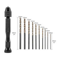 Mailuikang Tools 102-Piece Hand Drill Set with Twist Drills and Accessories for Home Use