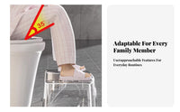 Toilet crouchting Stool Thickened Toilet Potty Stool adaptable for Seniors