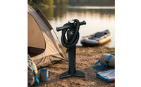 Portable Paddleboard Pump Manual Pump with Pressure Gauge Inflatable Upright for Paddleboarding