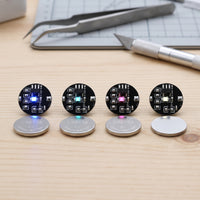 Magnetic Control LED Mini Model Light Toy with Wireless Acrylic Refrigerator Magnet