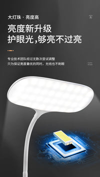 LED小台灯书桌护眼学习专用可充电儿童卧室灯床头看书2024年新款 触摸开关 【店长推荐】【大头升级款】3600毫安+调色调光