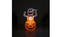 Inflatable Inflatable Specter With | Lighted, Pumpkin specter Inflatable, for Yard