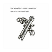 Double Chain Pipe Cleaner Reusable Toilet Drain Snake Flexible Coil