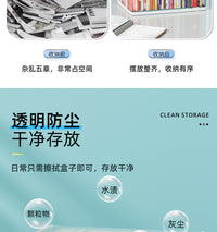 透明防尘书袋家用防潮大容量书籍课本收纳袋学生旧书整理收纳神器