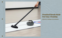Winter Curling Brush, Team Building, Ice Track, Scoreboard