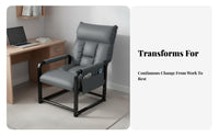 Reclining Chair with Footrest Comfortable for Long Sitting Reclining Gaming Chair with Footrest Ergonomic Design sturdy Duty