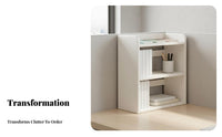 Multitiered Corner shelving multi-purpose Space-Saving Adjustable Mini shelving multi-purpose for Students