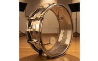 Snare Drum with Drumsticks Silver Marching Snare Drum with Strap Transparent Skin Percussion Instrument for Drummers