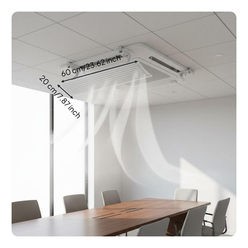 Ceiling Air Conditioning Deflector Adjustable Angle Air Conditioner Wind Guard