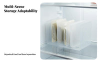 Made in Japan Refrigerator Partition Board Space Saving Adjustable Refrigerator Divider Easy Installation for Meal Preppers, Pantry, Drawers