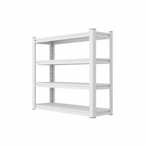 1 Adjustable Freestanding Shelving Unit Heavy Duty Metal Rack Utility Shelf Five-tier Storage Rack Durable Carbon Steel Suitable for Kitchen Workshop Warehouse Household Commercial