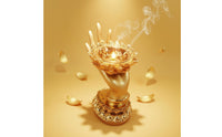 2 Pieces Butter Lamp Stand Spiritual Ambiance Hand Shaped Lamp Holder Elegant