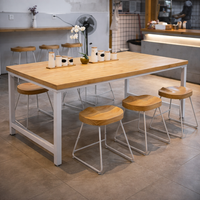 cafe tables and stools