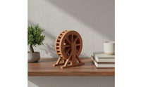 Retro Water Wheel Model Scenery Decoration for Collectors