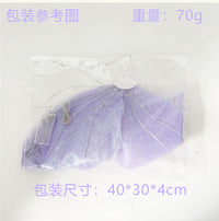 婚庆美陈布置大型闪光纱花蝴蝶带灯发光装饰春季派对装饰仿真花