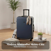 Lightweight Travel Suitcase Japanese Design Hardside Luggage for Students
