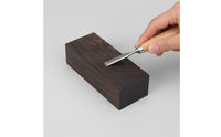 Ebonys Carving Slab Wood Blank Rough Sawn Carving Block with Sealed-Sealed Ends for Carvers, Woodworkers, Woodcraft
