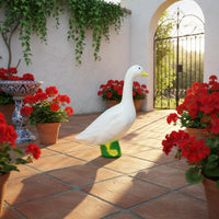 Resin Duck Figurine Weather Resistant Outdoor Decor for Pond, Patio