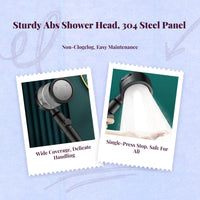 8-mode high-pressure handheld shower