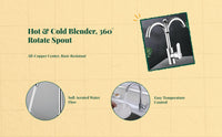 Brass core stainless steel faucet
