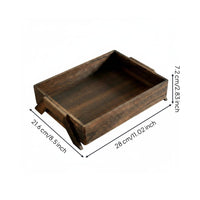 Key Organizer Tray Vintage Style Entryway Catchall Tray Multi-Use Home Decor for Tea Table, Hotel