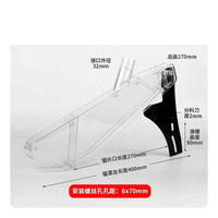 Dust Collection Guard Sturdy Plastic Table Guard for Woodworkers